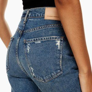 NWT Citizens of Humanity Jolene high waisted straight jeans
